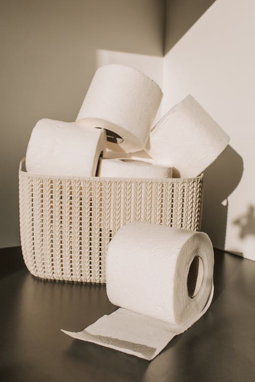 Toilet paper made from bamboo